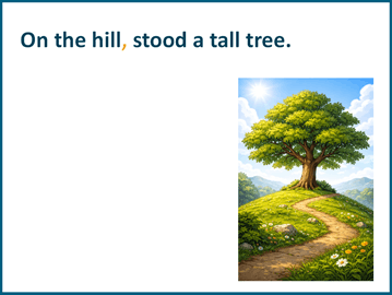 Fronted adverbials
